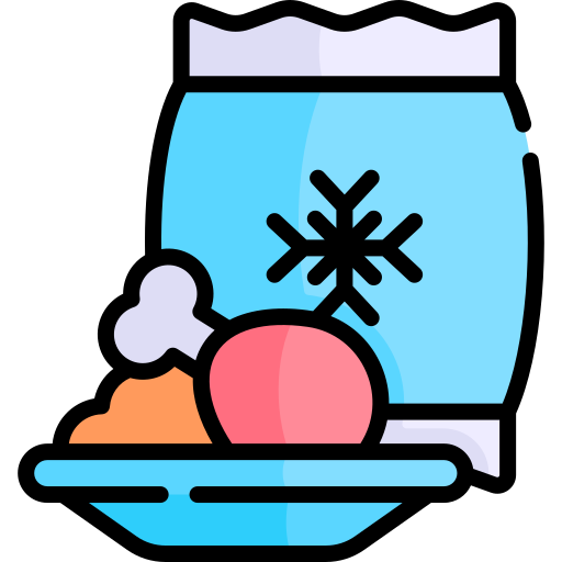 congelato Kawaii Lineal color icona