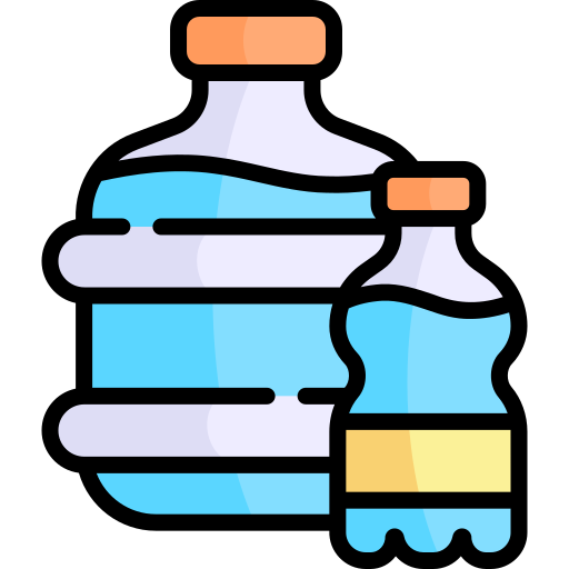 water Kawaii Lineal color icon