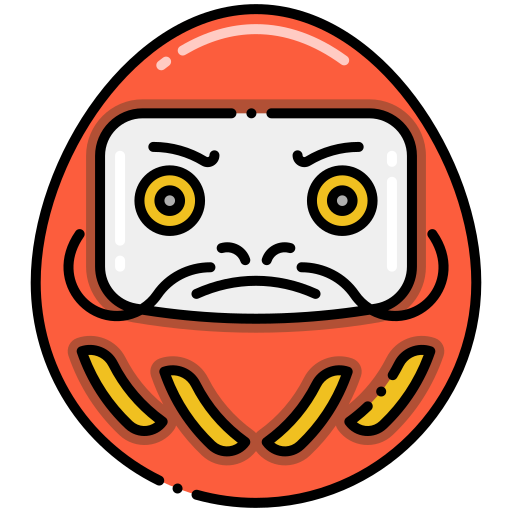 Daruma Generic Outline Color icon