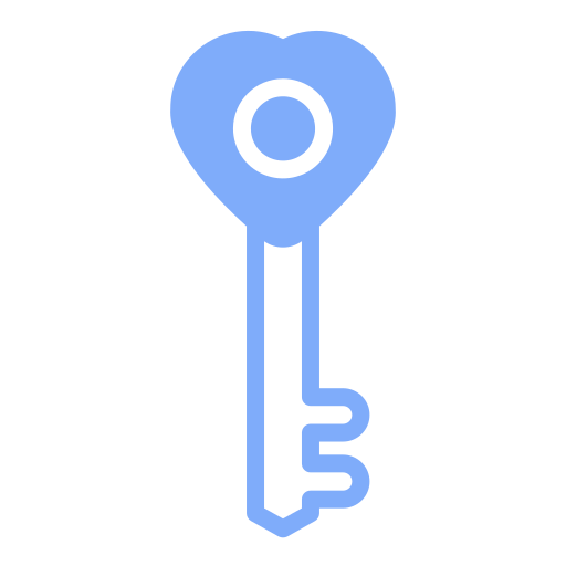 schlüssel Generic Blue icon