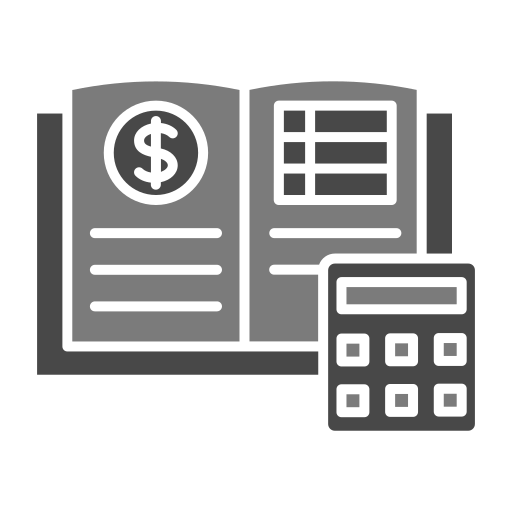 Accounting book Generic Grey icon