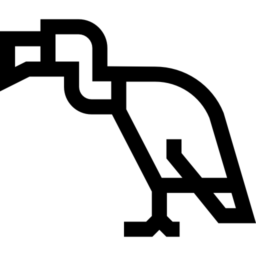 ハゲワシ Basic Straight Lineal icon