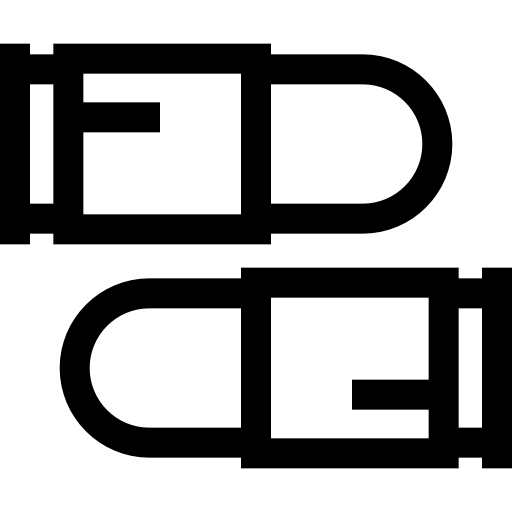 弾丸 Basic Straight Lineal icon