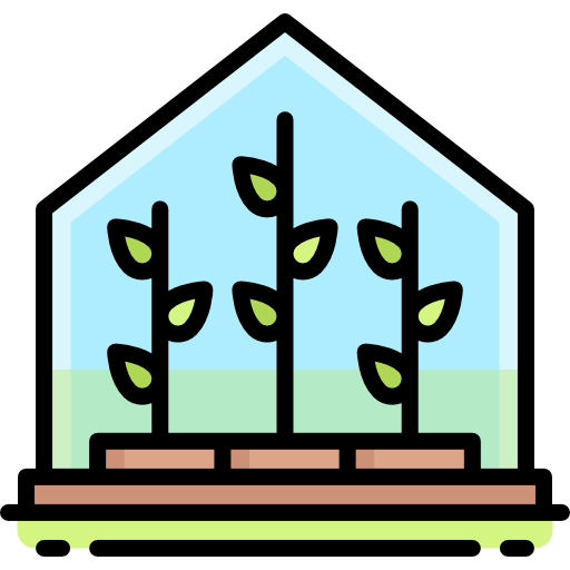 invernadero Special Lineal color icono