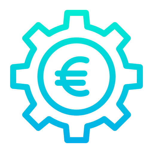 euro Kiranshastry Gradient icono