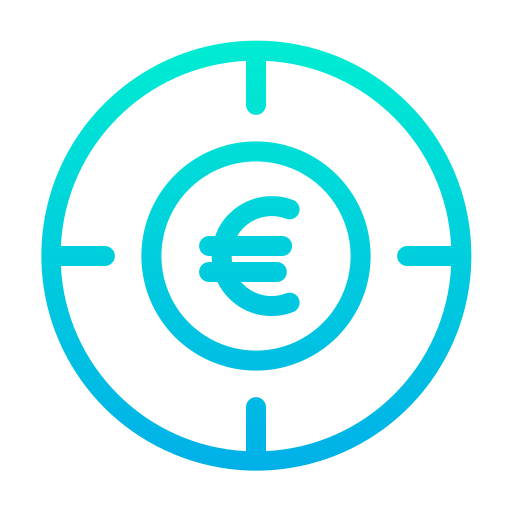 euro Kiranshastry Gradient ikona