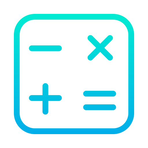 kalkulator Kiranshastry Gradient ikona