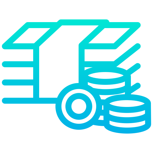 soldi Kiranshastry Gradient icona