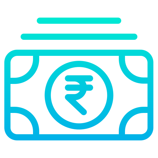Money Kiranshastry Gradient icon
