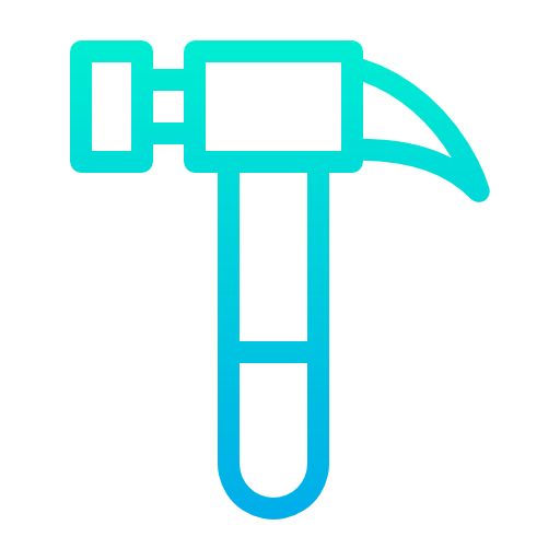 hammer Kiranshastry Gradient icon