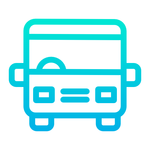 버스 Kiranshastry Gradient icon