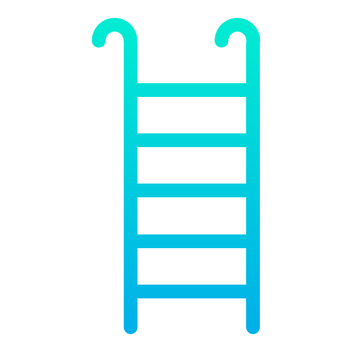 Ladder Kiranshastry Gradient icon