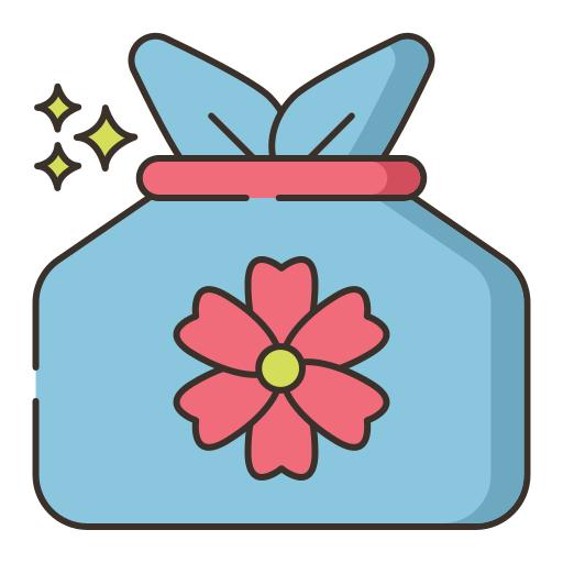 風呂敷 Generic Outline Color icon