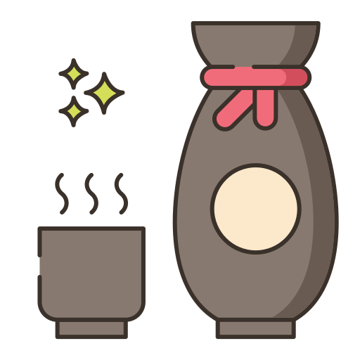 sake Generic Outline Color icon