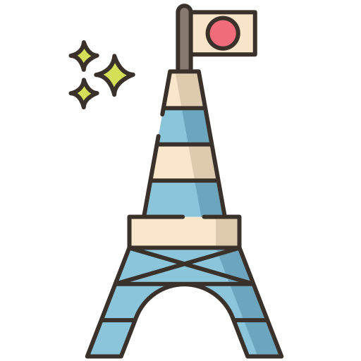 torre de tóquio Generic Outline Color Ícone