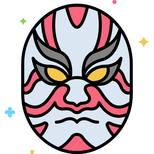 kabuki Generic Outline Color icona
