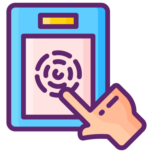 biometria Generic Outline Color ikona