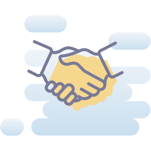 Partnership handshake Generic Rounded Shapes icon