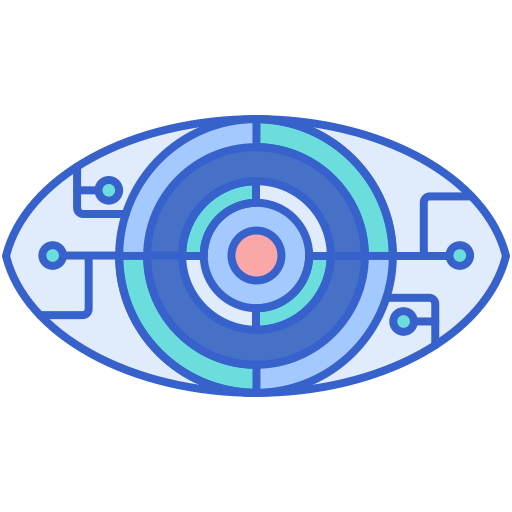 cyber-auge Generic Outline Color icon