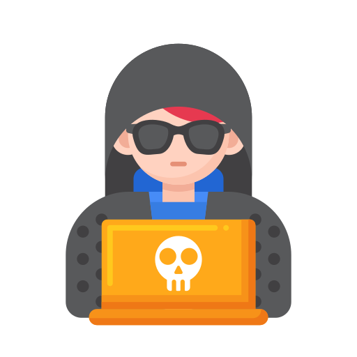 hacker Generic Flat icono
