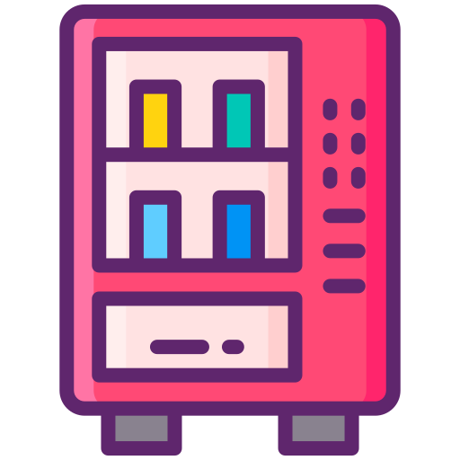 Vending Machine Generic Outline Color icon