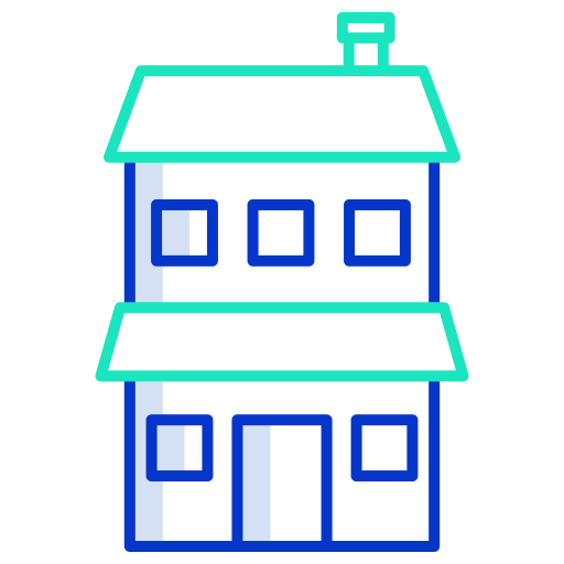 House Generic color outline icon