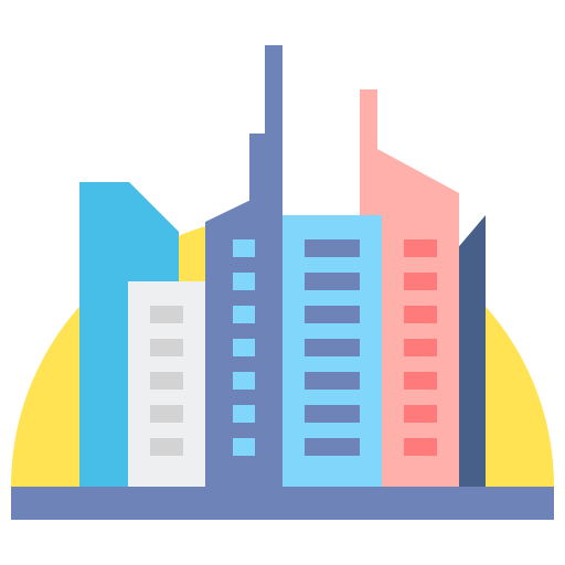 City Generic Flat icon