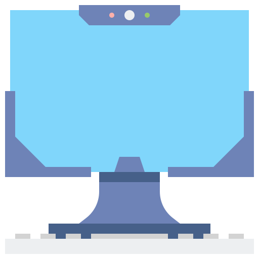 computer Generic Flat icoon