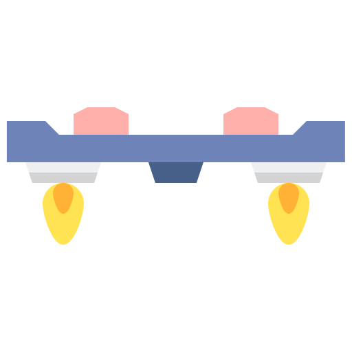 ホバーボード Generic Flat icon