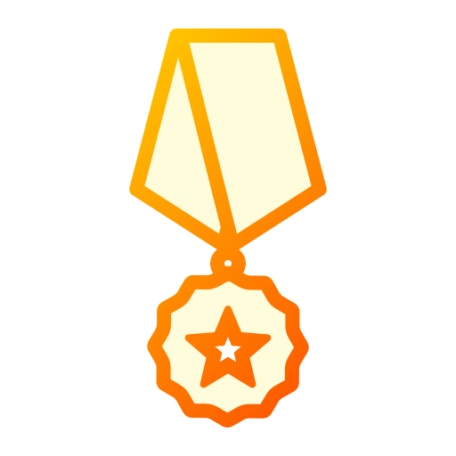 medal Generic Lineal Color Gradient ikona