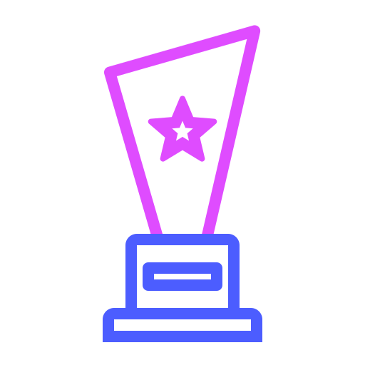 trofeo Generic Outline Color icono