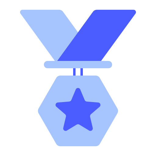 Medal  Generic Blue icon