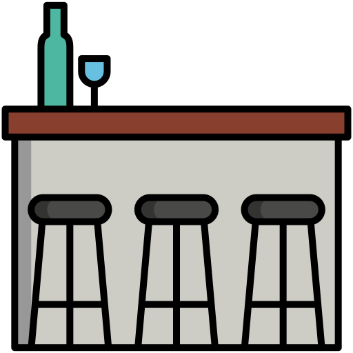 bar Generic Outline Color icono