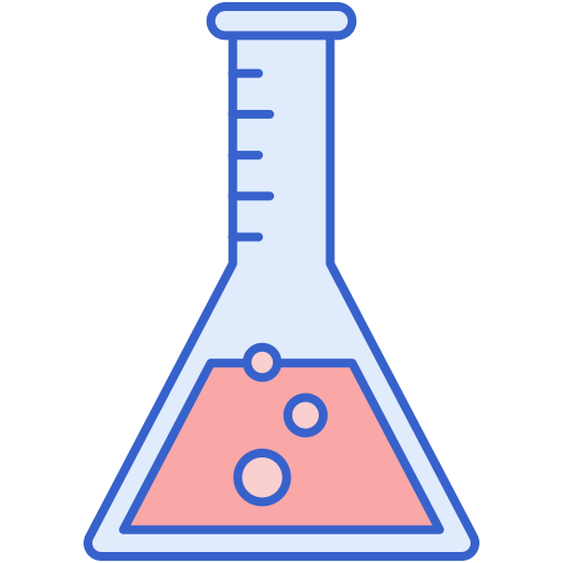 erlenmeyer Generic Outline Color icono