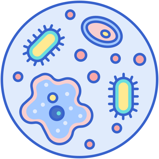 微生物 Generic Outline Color icon
