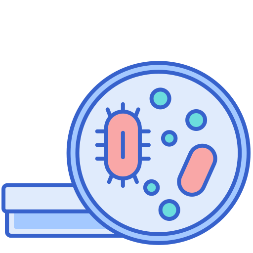 placa de petri Generic Outline Color icono