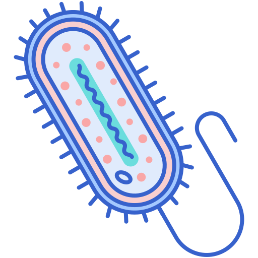 bacteriën Generic Outline Color icoon