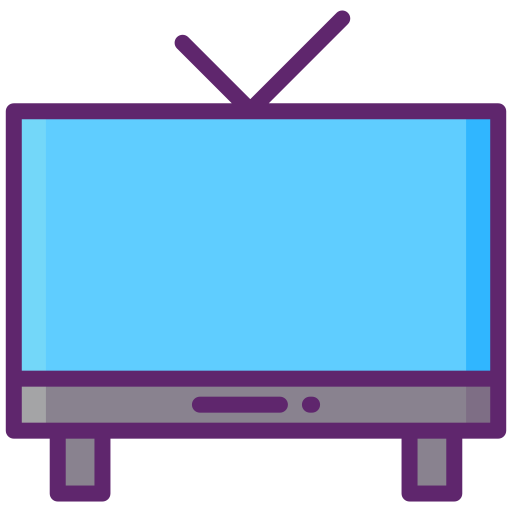 tv Generic Outline Color icoon