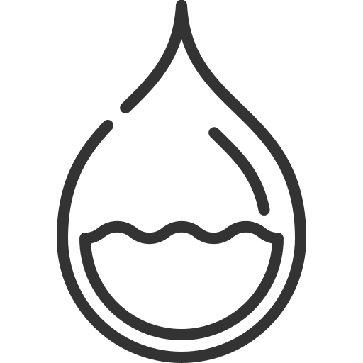Water drop Generic Detailed Outline icon