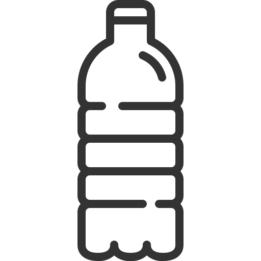 butelka wody Generic Detailed Outline ikona