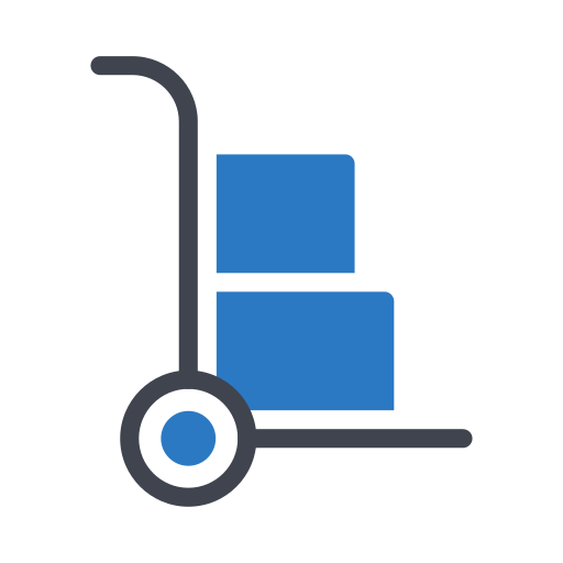 Trolley Generic Blue icon