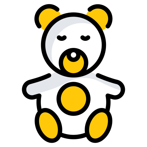 knuffelbeer Generic Fill & Lineal icoon