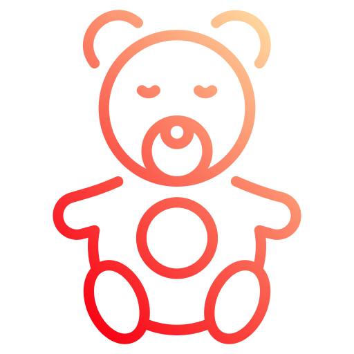 Teddy bear Generic Gradient icon