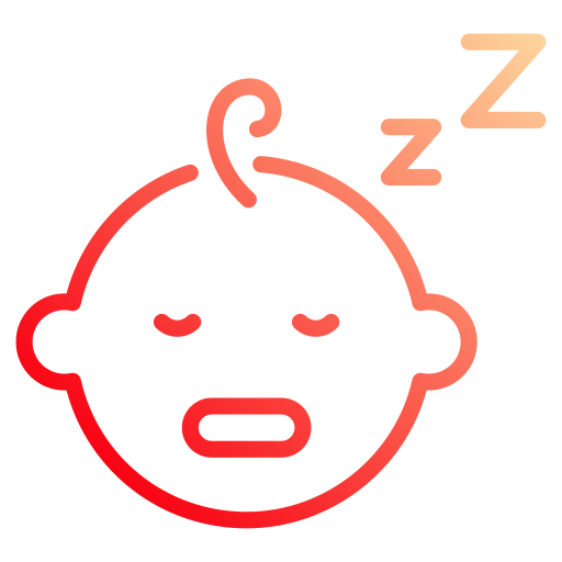 睡眠 Generic Gradient icon