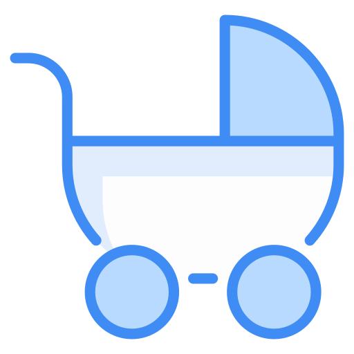 乳母車 Generic Blue icon