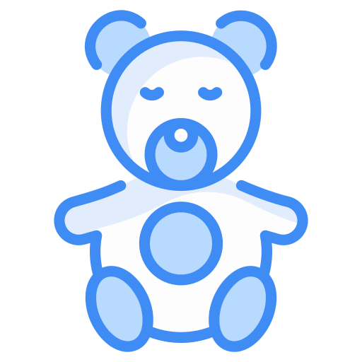 knuffelbeer Generic Blue icoon