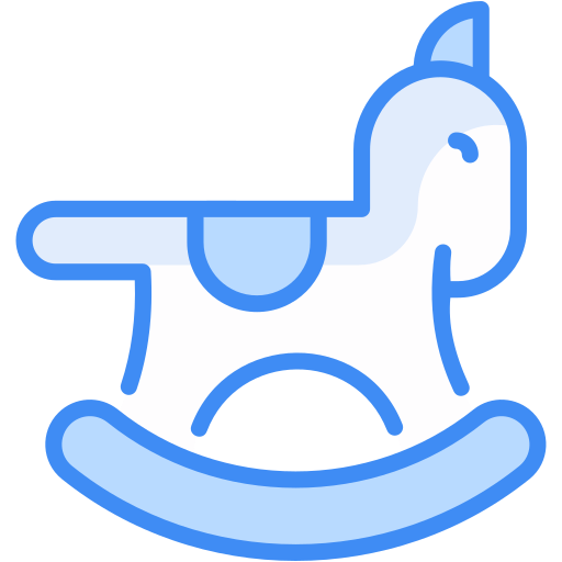 cavallo a dondolo Generic Blue icona