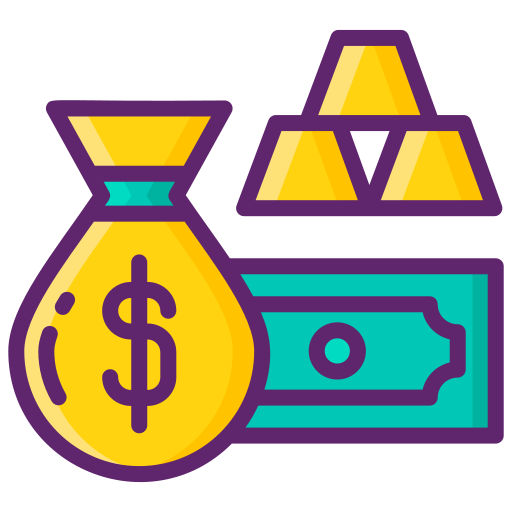 Wealth Generic Outline Color icon