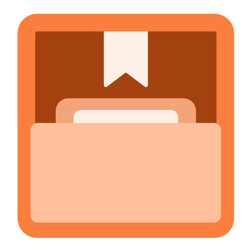 Ящик для хранения Generic Flat иконка