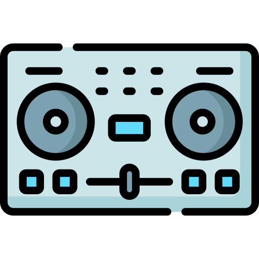 DJ Special Lineal color icon